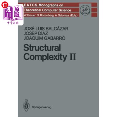 海外直订Structural Complexity II 结构复杂性Ⅱ