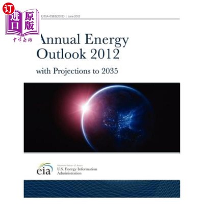 海外直订Annual Energy Outlook 2012 with Projections to 2035 2012年度能源展望及2035年预测