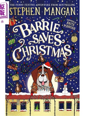 预售 巴里拯救了圣诞节 节日冒险故事 魔法盛宴 Barrie Saves Christmas 英文原版 Stephen Mangan【中商原版】
