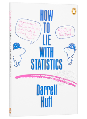 预售 【中商原版】统计数字会撒谎 英文原版 How to Lie with Statistics