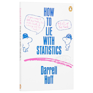 【中商原版】统计数字会撒谎 英文原版 How to Lie with Statistics