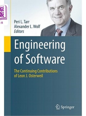海外直订Engineering of Software: The Continuing Contributions of Leon J. Osterweil Engineering of S