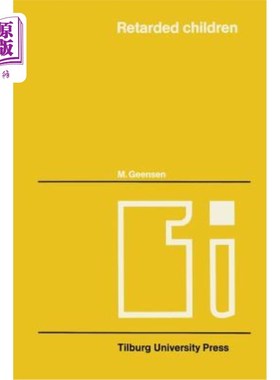 海外直订医药图书Retarded Children: An Analysis of Test Scores 智障儿童的测验成绩分析