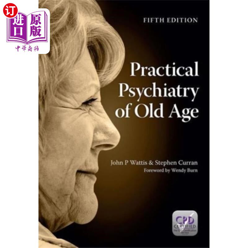海外直订医药图书Practical Psychiatry of Old Age, Fifth Edition 老年实用精神病学,第五版