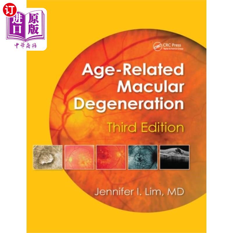 海外直订医药图书Age-Related Macular Degeneration 年龄相关性黄斑变性,第三版
