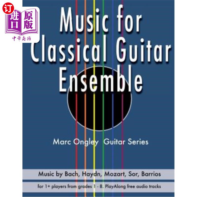 海外直订Music for Classical Guitar Ensemble 古典吉他合奏曲