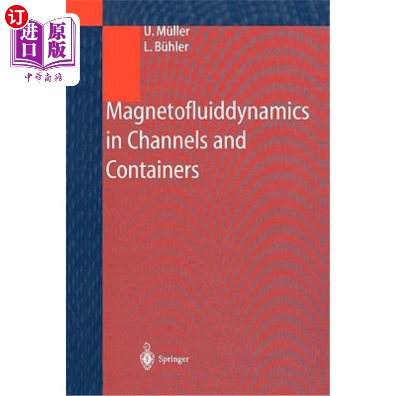 海外直订Magnetofluiddynamics in Channels and Containers 通道和容器中的磁流体动力学