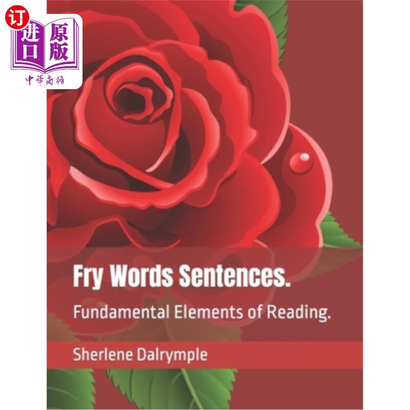 海外直订Fry Words Sentences.: Fundamental Elements of Reading. 炒单词句子。阅读的基本要素。