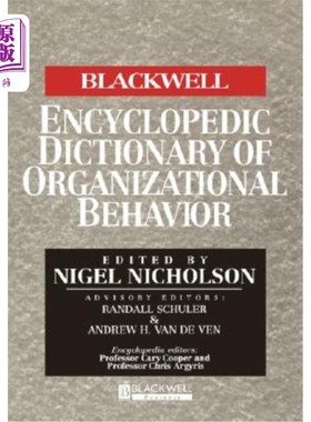 海外直订BWEncy Dict Organiz Behavior C 布莱克威尔组织行为百科全书词典