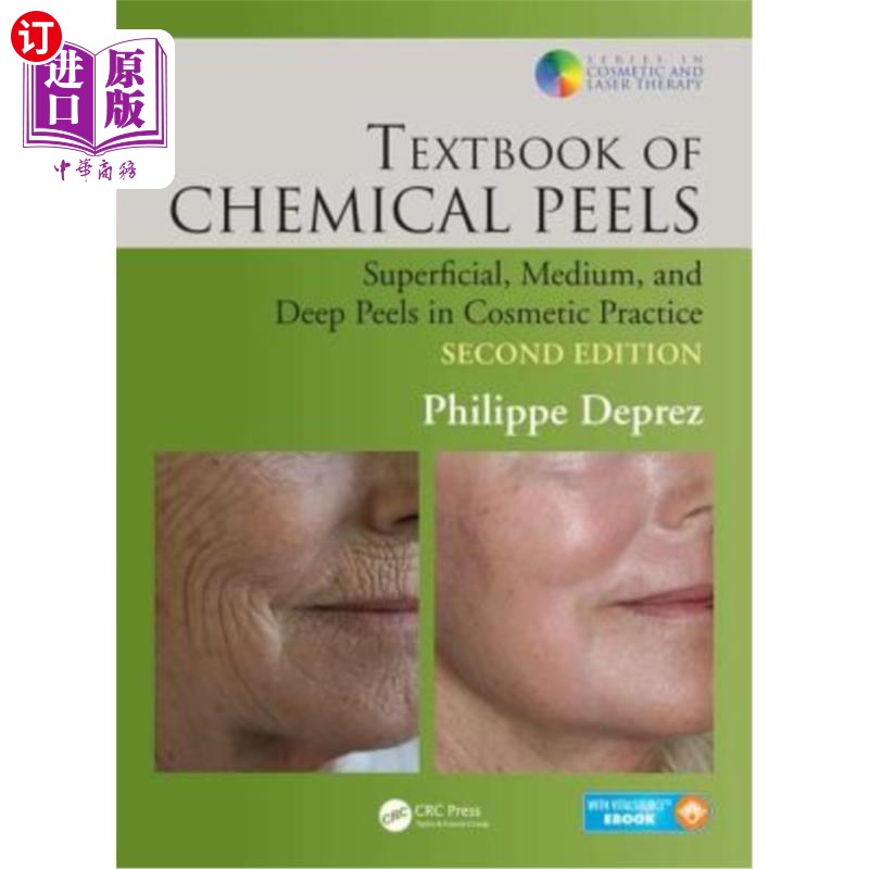 海外直订医药图书Textbook of Chemical Peels: Superficial, Medium, and Deep Peels in Cosmetic Prac 化学换肤教科书:美