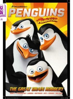 海外直订Penguins of Madagascar: The Great Drain Robbery 马达加斯加企鹅:下水道大劫案