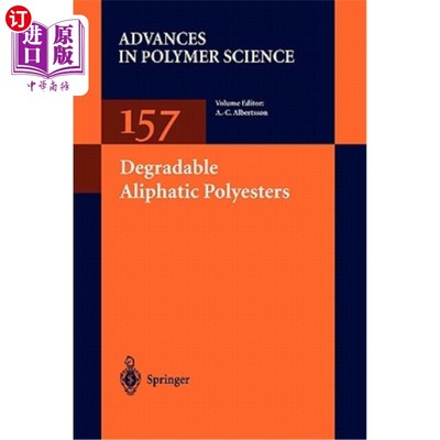 海外直订Degradable Aliphatic Polyesters 可降解脂肪族聚酯