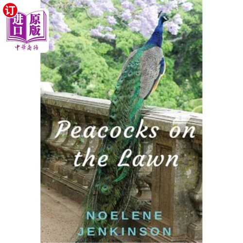 海外直订Peacocks on the Lawn 草坪上的孔雀