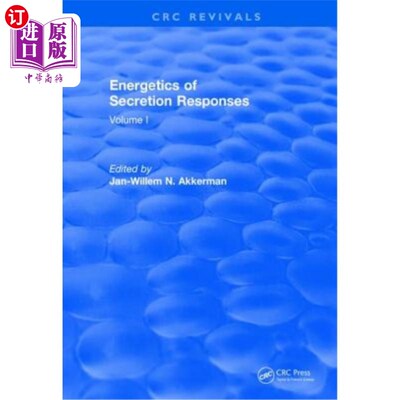 海外直订Energetics of Secretion Responses: Volume I 分泌反应的能量学:第一卷