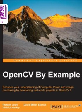 海外直订Opencv by Example Opencv示例