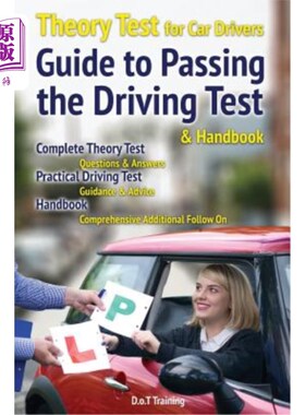 海外直订Theory test for car drivers, guide to passing the driving test and handbook 汽车驾驶员理论测试，驾驶考试及