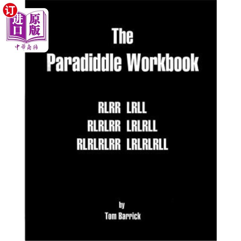 海外直订The Paradiddle Workbook 范例手册