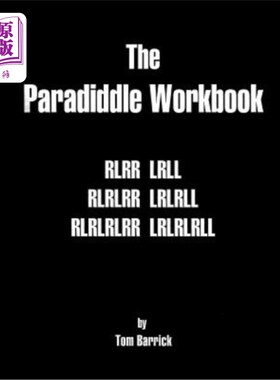 海外直订The Paradiddle Workbook 范例手册
