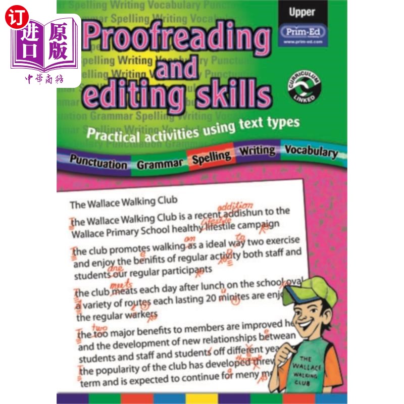 海外直订Proofreading and Editing Skills 校对和编辑技能
