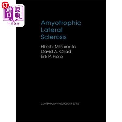 海外直订医药图书Amyotrophic Lateral Sclerosis 肌萎缩性脊髓侧索硬化症
