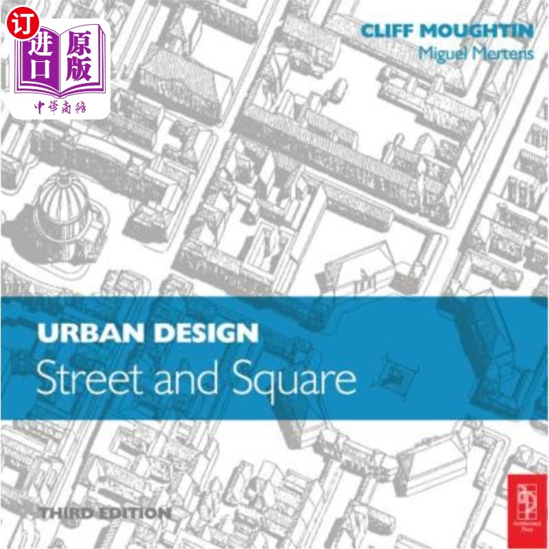 海外直订Urban Design: Street and Square 城市设计:街道与广场