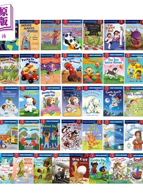 兰登阅读进阶1阶段系列合集A Step into Reading 1 Step 1 儿童分级阅读读本 阅读启蒙 故事图画书 英文原版 进口图书【中商原版】