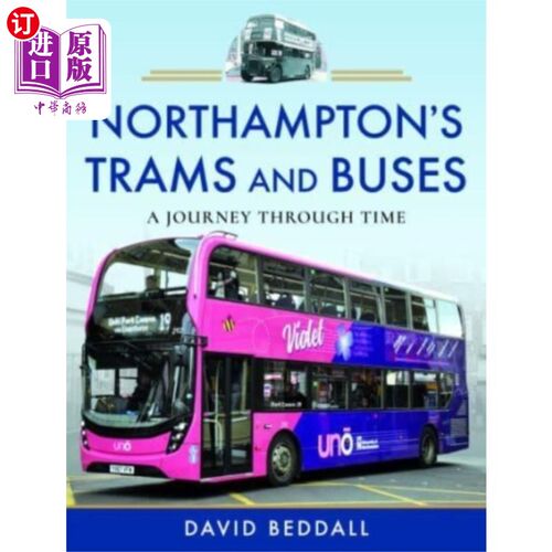 海外直订Northampton's Trams and Buses 北安普顿的电车和公共汽车