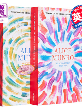 预售 艾丽斯 芒罗 故事选集合集 2本套装 英文原版 Selected Stories Alice Munro【中商原版】