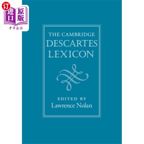 海外直订Cambridge Descartes Lexicon 剑桥笛卡儿词典