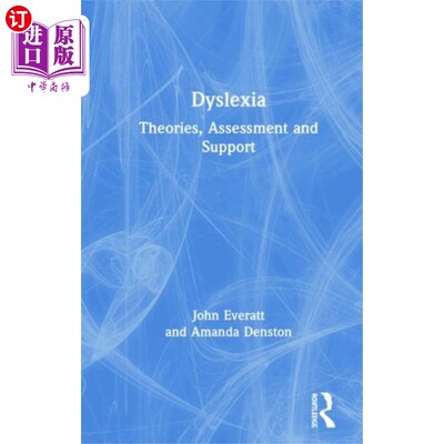 海外直订Dyslexia 诵读困难