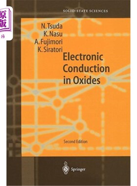海外直订Electronic Conduction in Oxides 氧化物中的电子传导