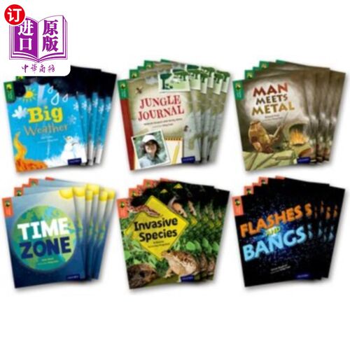 海外直订Oxford Reading Tree TreeTops inFact: Oxford Leve... 牛津阅读树树顶:牛津12/13级:36个