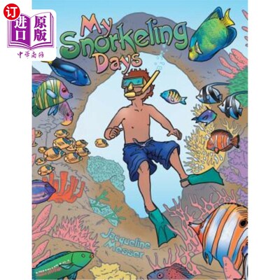 海外直订My Snorkeling Days 我浮潜的日子