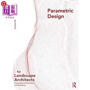 Design Landscape 海外直订Parametric for 参数化设计 Architects 景观设计师