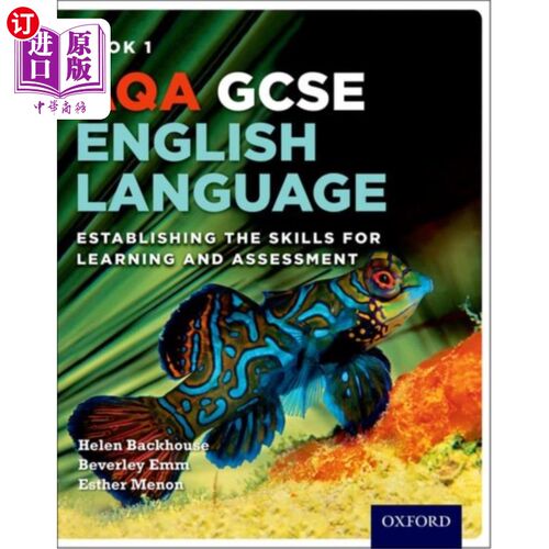 海外直订AQA GCSE English Language: Student Book 1 AQA GCSE英语：学生用书1