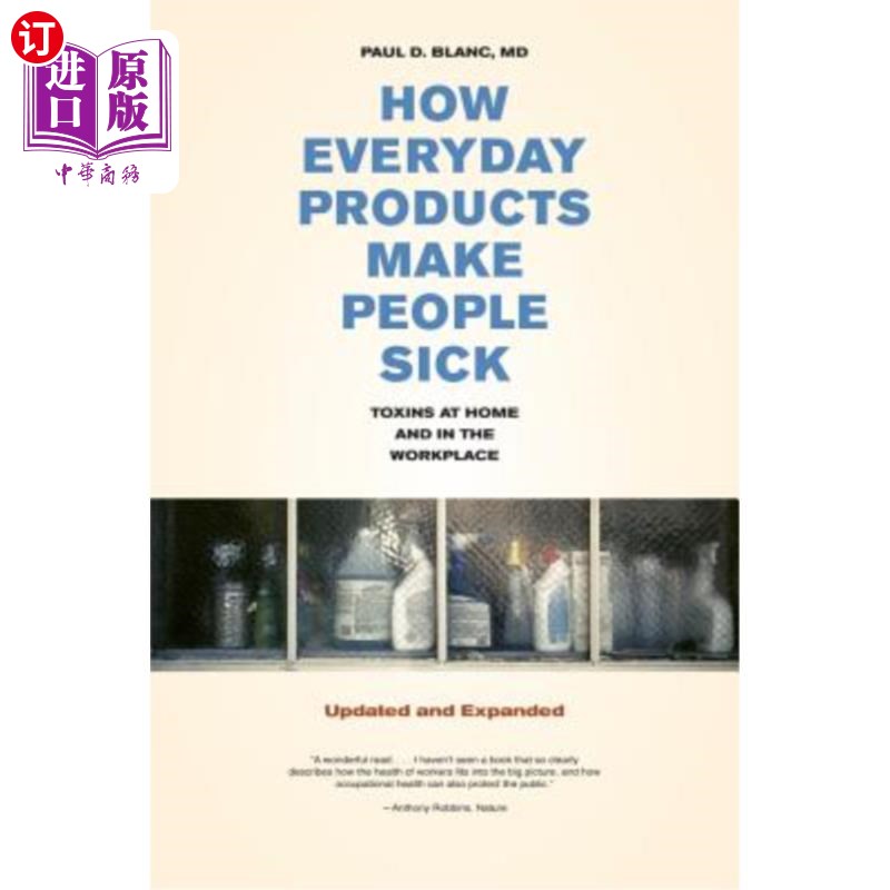 海外直订医药图书How Everyday Products Make People Sick, Updated and Expanded: Toxins at Home and 日常用品如何让人生