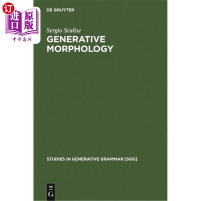 海外直订Generative Morphology 生成形态学