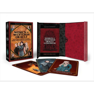 权力的游戏与龙之家族 维斯特洛的女人们 套牌与指南书 Women of Westeros Oraclen 英文原版 Ivy ONeil【中商原版】