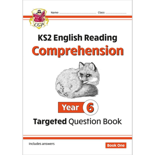 英国CGP KS2 English Targeted Question Book: Year 6 Comprehension - Book 1【中商原版】