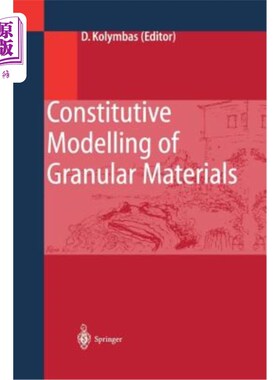 海外直订Constitutive Modelling of Granular Materials 颗粒材料的本构模型