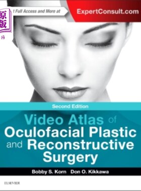 海外直订医药图书Video Atlas of Oculofacial Plastic and Reconstru... 眼面部整形重建外科影像图集