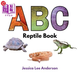 ABC爬行动物书 Book 海外直订ABC Reptile