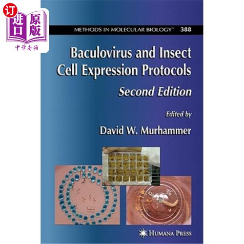 海外直订Baculovirus and Insect Cell Expression Protocols 杆状病毒和昆虫细胞表达协议