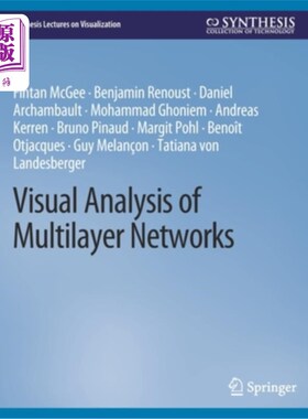 海外直订Visual Analysis of Multilayer Networks 多层网络的可视化分析