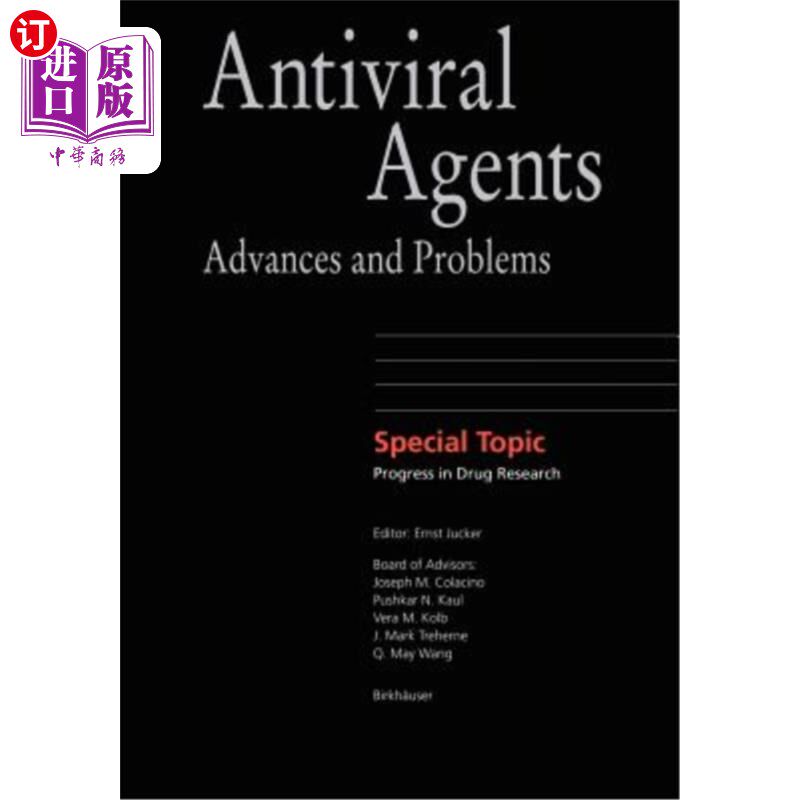 海外直订医药图书Antiviral Agents: Advances and Problems 抗病毒药物:进展和问题