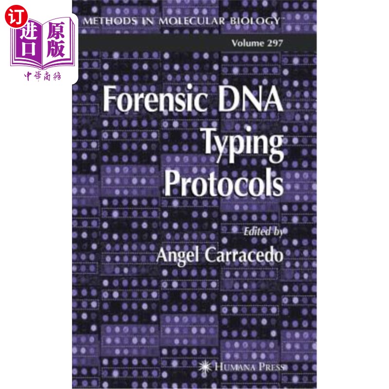 海外直订Forensic DNA Typing Protocols 法医DNA分型协议