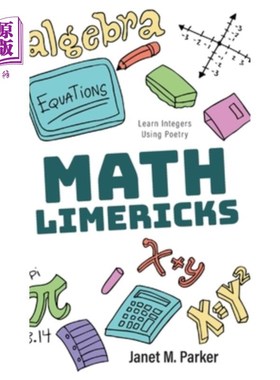 海外直订Math Limericks: Learn Integers Using Poetry 数学打油诗:用诗歌学习整数