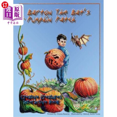 海外直订Barton The Bat's Pumpkin Patch 巴顿:蝙蝠的南瓜地