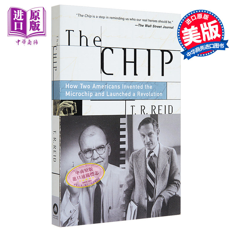 矽晶片 两个美国人如何发明微芯片并引发一场革命 The Chip Two Americans Invented the Microchip 英文原版 Reid【中商原版