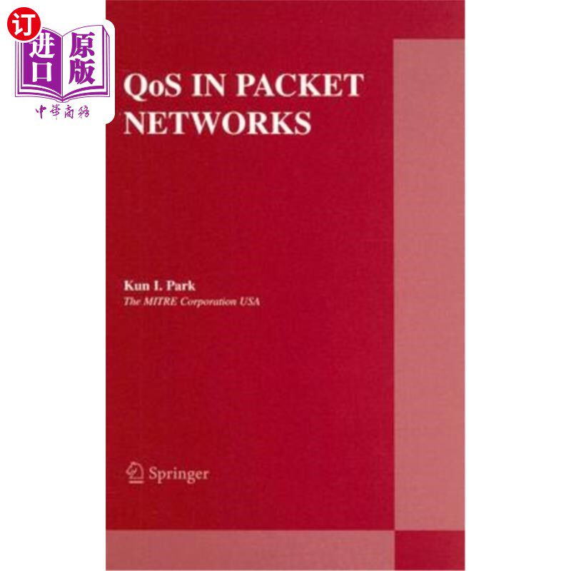 海外直订QoS in Packet Networks 分组中的QoS